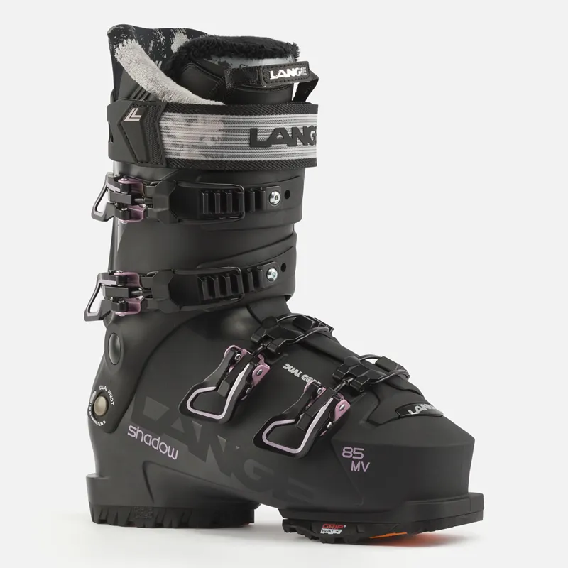 2024/25 Lange Shadow 85W MV Ladie's Ski Boot in Black 